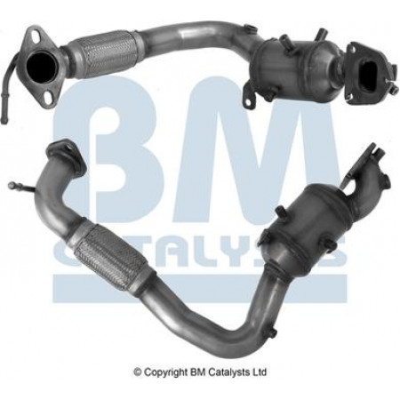Katalysator EURO 6 FORD FIESTA VI 1.0 10.12- FORD FIESTA VI (JA8), Van, 08.2008 - BM Catalysts BM91755H