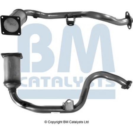 Catalisador EURO 4 CITROEN BERLINGO BERLINGO MINIVAN PEUGEOT PARTNER 1.6 10.00-12.11 PEUGEOT PARTNER (5_, G_), Caixa/MPV, 06.1996 - BM Catalysts BM91768H