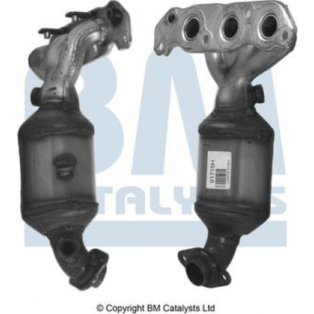 Katalysator EURO 6 NISSAN PIXO OPEL AGILA SUZUKI ALTO VII CELERIO SPLASH 1.0 01.08- SUZUKI CELERIO (LF), Schrägheck, 02.2014 - BM Catalysts BM91715H