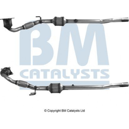 Catalizator EURO 4 AUDI A3 SEAT ALTEA ALTEA XL LEON TOLEDO III SKODA OCTAVIA II VW EOS VW EOS (1F7, 1F8), Sabrioleta, 03.2006 - 08.2015 BM Catalysts BM91735H