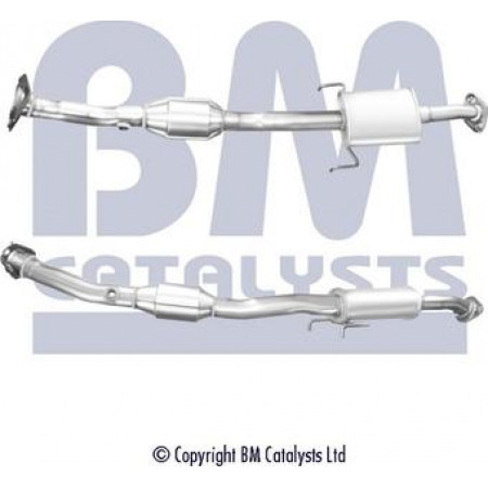 Catalisador EURO 6 TOYOTA C-HR 1.2 10.16- BM Catalisadores BM92497H