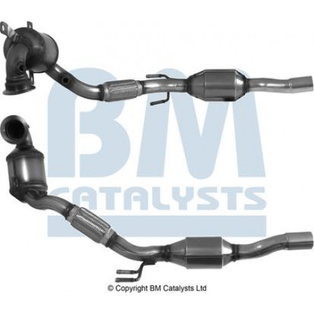 Pot catalytique Le pot catalytique EURO 6 convient. VW TOURAN 1.4 05.15- BM Catalyseurs BM92459H