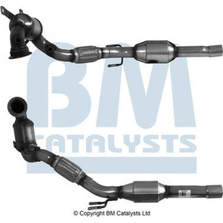Convertidor catalítico Convertidor catalítico EURO 6 apto. AUDI A3 SKODA KAROQ OCTAVIA III VW ARTEON GOLF SPORTSVAN VII GOLF VII T-ROC BM Catalizadores BM92468H