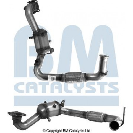 Catalyseur EURO 6 FORD ECOSPORT FIESTA VII 1.0 10.13- BM Catalyseurs BM92587H
