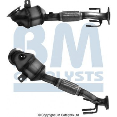 Pot catalytique Le pot catalytique EURO 6 convient. FORD C-MAX II FOCUS IV GRAND C-MAX 1.0-1.0H 01.18- BM Catalyseurs BM92655H