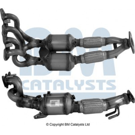 Catalyst FORD FOCUS III, Hatchback Van, 01.2011 - BM Catalysts BM92040H