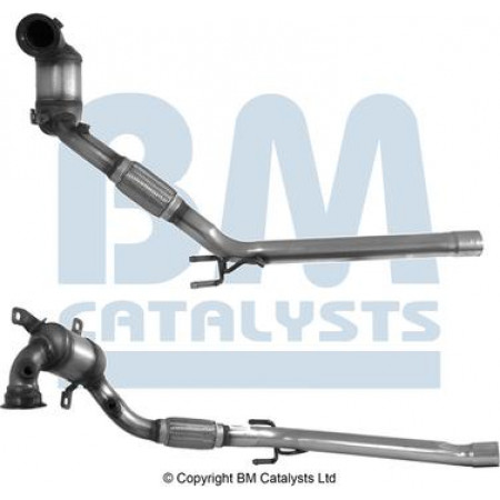 Katalysator EURO 6 AUDI A3 SEAT LEON LEON SC LEON ST LEON ST-KOMBI SKODA OCTAVIA III V SEAT LEON SC (5F5), Fach, 01.2013 - BM Catalysts BM92082H