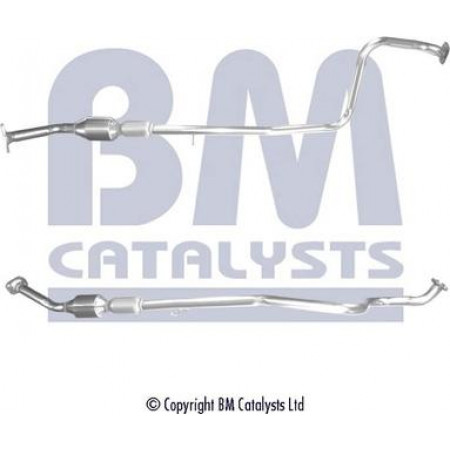 Catalyst EURO 5 MAZDA 2 1.5 07.07-06.15 MAZDA 2 (DE_, DH_), Hatchback, 07.2007 - 06.2015 BM Catalysts BM92035H