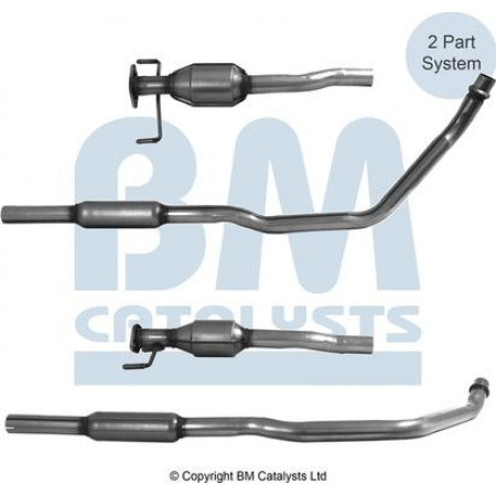 Catalizador Catalizador EURO 5 FIAT SEDICI SUZUKI SX4 1.5-1.6 06.06- BM Catalizadores BM92158H