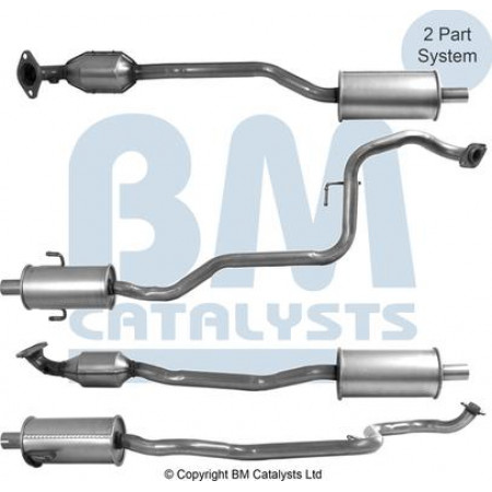 Katalysator Katalysator EURO 6 TOYOTA YARIS YARIS-HATCHBACK 1.3-1.33 11.08- BM Catalysts BM92866H