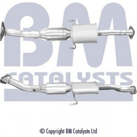 Catalisador EURO 6 TOYOTA AURIS 1.2 03.15-12.18 BM Catalisadores BM92353H