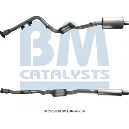 Catalizzatore Catalizzatore EURO 5 BMW 1 E81 1 E87 1.6-2.0 09.06-12.11 BM Catalysts BM92291H