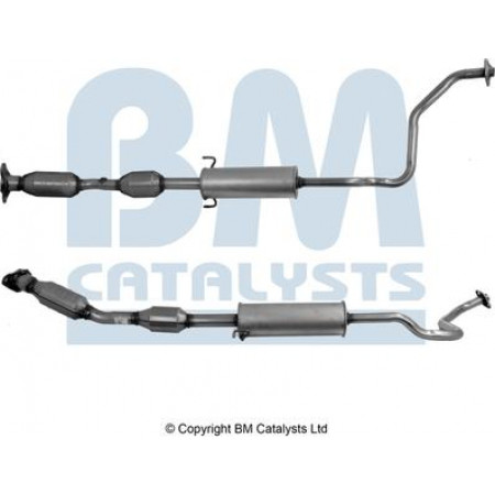 Catalyseur EURO 5 TOYOTA PRIUS 1.5H 09.03-12.09 TOYOTA PRIUS II (_W2_), Berline, 09.2003 - 12.2009 BM Catalysts BM92298H