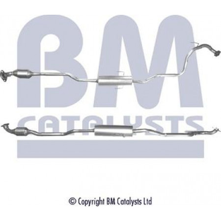 Katalysator EURO 5 TOYOTA YARIS 1.33 11.08-12.11 TOYOTA YARIS IV (_P15_), Schrägheck, 10.2013 – BM Catalysts BM92279H