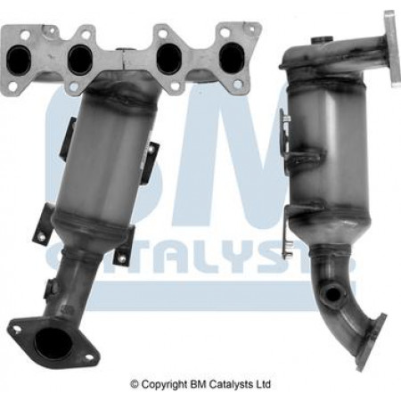 Katalysator EURO 6 ALFA ROMEO MITO FIAT GRANDE PUNTO LINEA PANDA PANDA-HATCHBACK PUNTO FIAT GRANDE PUNTO (199_), Schrägheck, 06.2005 – BM Catalysts BM92270H
