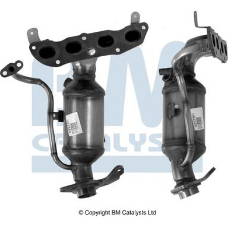 Katalysator EURO 6 TOYOTA AURIS COROLLA YARIS 1.3 09.11- TOYOTA YARIS III (_P13_), Hatchback, 12.2010 - BM Catalysts BM92278H