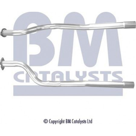Collegamento scarico Tubo di scarico centrale VW TIGUAN 1.4 09.07-07.18 VW TIGUAN (5N_), Crossover, 09.2007 - 07.2018 BM Catalizzatori BM50493