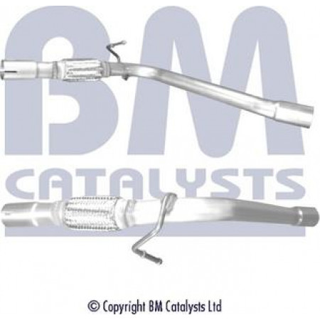 Uitlaataansluiting Uitlaatpijp Voor FIAT MULTIPLA 1.6CNG 10.01-06.10 FIAT MULTIPLA (186_), Bestelwagen, 04.1999 - 06.2010 BM Katalysatoren BM50665