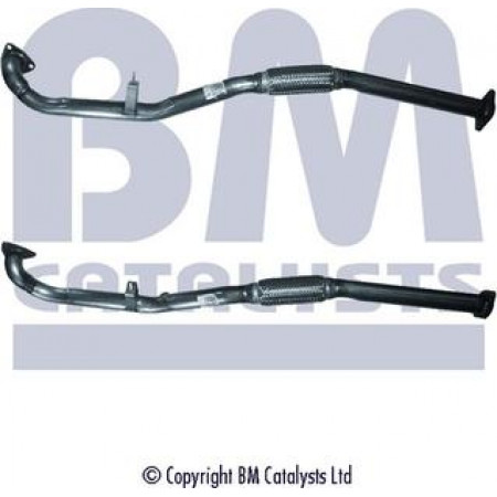 Collegamento di scarico Tubo di scarico Lunghezza anteriore 1300 mm. OPEL VECTRA B 1.8 09.00-07.03 VAUXHALL VECTRA (B) (J96), Hatchback, 08.1995 - 07.2003 BM Catalizzatori BM50097