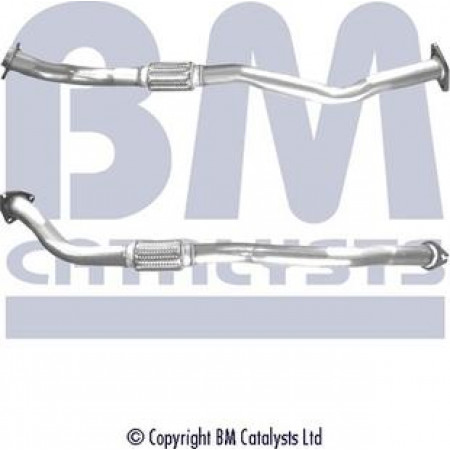 Collegamento scarico Tubo di scarico Anteriore NISSAN NAVARA 2.5D 11.01- NISSAN NAVARA (D22_), Ridica, 01.1997 - BM Catalysts BM50144
