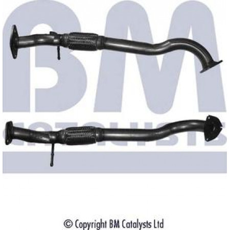 Uitlaataansluiting Uitlaatpijp Voor x800mm FIAT IDEA PUNTO LANCIA MUSA 1.9D 06.03- FIAT IDEA (350_), Dubita, 12.2003 - BM Catalysts BM50110