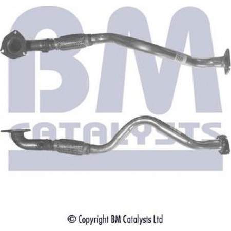 Conexão de escapamento Tubo de escapamento Dianteiro DAEWOO KALOS 1.2 04.03- DAEWOO KALOS (KLAS), Hatchback, 09.2002 - BM Catalysts BM50188