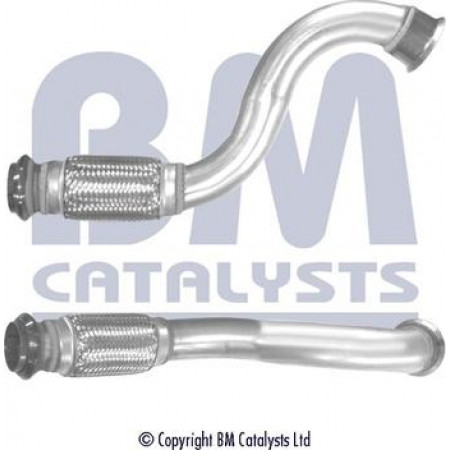 Exhaust connection Exhaust pipe DS DS 4 DS 5 CITROEN C4 C4 GRAND PICASSO I C4 I C4 PICASSO I PEUGEOT 207 3008 PEUGEOT RCZ (4J****), Compartment, 03.2010 - 12.2015 BM Catalysts BM50295