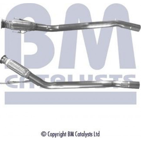 Abgasanschluss Mittleres Abgasrohr VW MULTIVAN V TRANSPORTER V 2.5D 04.03-11.09 VW TRANSPORTER V (7JD, 7JE, 7JL, 7JY, 7JZ, 7FD), Tragrahmen, 04.2003 - 08.2015 BM Katalysatoren BM50226