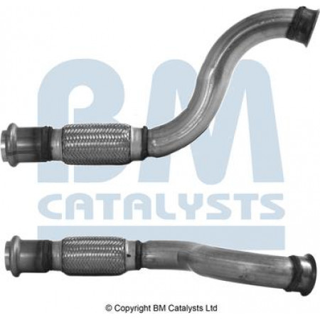 Conexão de escapamento Tubo de escapamento Dianteiro CITROEN C4 GRAND PICASSO II C4 PICASSO II PEUGEOT 308 II 1.6D 02.13- PEUGEOT 308 SW II (LC_, LJ_, LR_, LX_, L4_), Turismo, 03.2014 - BM Catalysts BM50745