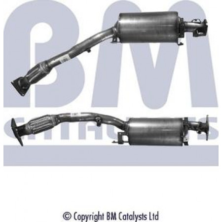 Soot particle filter. exhaust system Diesel particulate filter NISSAN QASHQAI I RENAULT KOLEOS I 2.0D 0 RENAULT KOLEOS I (HY_), Crossover, 09.2008 - BM Catalysts BM11061