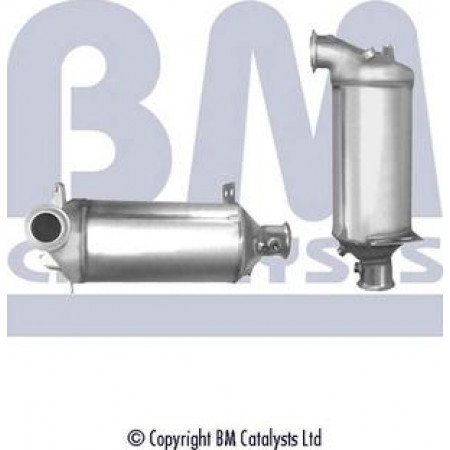 Soot-particle filter. exhaust system Diesel particulate filter VW MULTIVAN T5 TRANSPORTER T5 2.5D 04.03 VW MULTIVAN V (7HM, 7HN, 7HF, 7EF, 7EM, 7EN), Van, 04.2003 - 08.2015 BM Catalysts BM11033