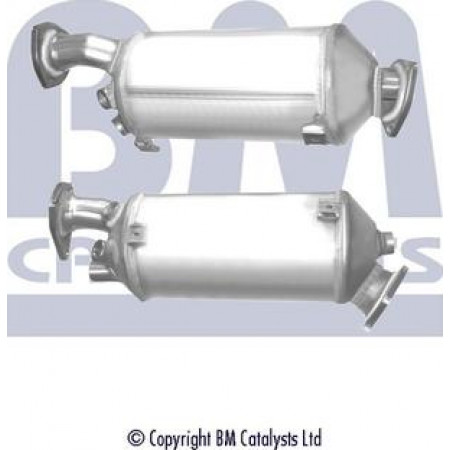 Soot particle filter. exhaust system Diesel particulate filter AUDI A4 B7 A6 C6 1.9D-2.0D 07.04-08.11 AUDI A6/S6 III (4F2, C6), Sedan, 04.2004 - 08.2011 BM Catalysts BM11032