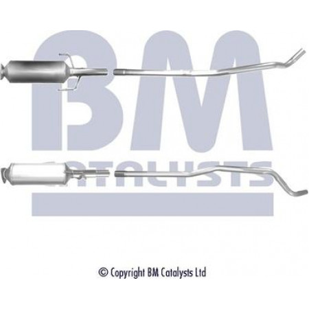 DPF particulate filter OPEL CORSA C (X01), Hatchback Van, 09.2000 - 12.2012 BM Catalysts BM11020