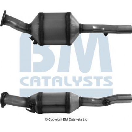 Soot particle filter. exhaust system Diesel particulate filter AUDI A6 ALLROAD C6 A6 C6 2.7D-3.0D 05.04 AUDI A6/S6 III (4F2, C6), Sedan, 04.2004 - 08.2011 BM Catalysts BM11151