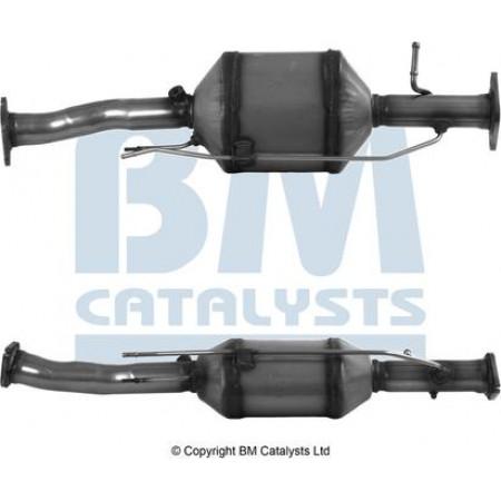 Soot particle filter. exhaust system Diesel particulate filter FORD KUGA I 2.0D 03.08-11.12 FORD KUGA I (DR), Crossover, 02.2008 - 11.2012 BM Catalysts BM11111