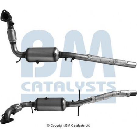 Filtro de partículas de fuligem. sistema de escape Filtro de partículas diesel FORD TRANSIT TRANSIT TOURNEO 2.2D 10.07-08.14 BM Catalysts BM11398H