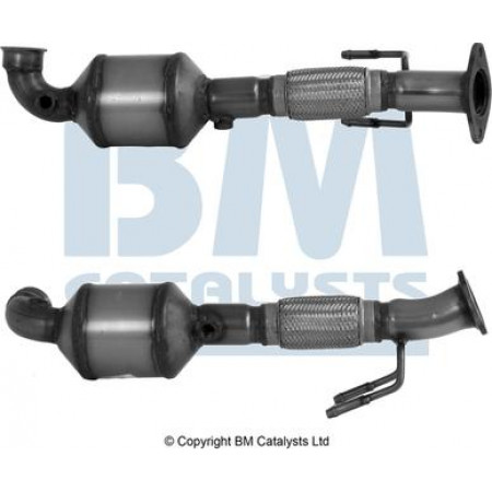 Catalisador EURO 5 FORD GALAXY II MONDEO IV S-MAX 2.0D 05.06-06.15 FORD MONDEO IV (BA7), Hatchback, 03.2007 - 01.2015 BM Catalisadores BM80577H