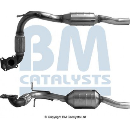 Catalizador EURO 3 SEAT AROSA CORDOBA IBIZA III SKODA FABIA I VW LUPO I POLO 1.4D 01.9 SKODA FABIA I (6Y5), Combi, 04.2000 - 12.2007 BM Catalysts BM80135H