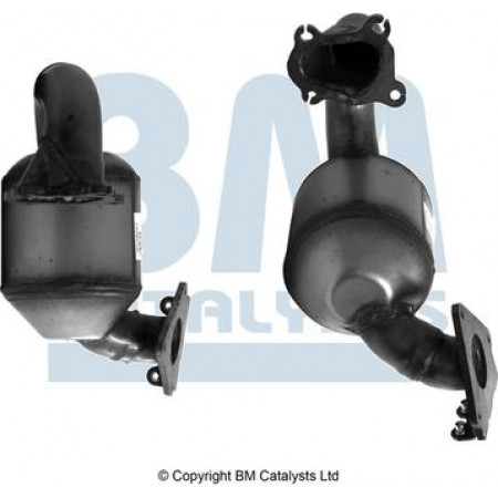Catalyst EURO 4 NISSAN PRIMASTAR OPEL VIVARO A RENAULT TRAFIC II 2.0D 01.06- OPEL VIVARO A (X83), Support frame, 08.2001 - BM Catalysts BM80380H