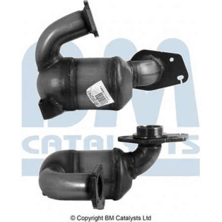 Catalyseur EURO 4 NISSAN QASHQAI I RENAULT CLIO III CLIO III-HATCHBACK FLUENCE GRAND RENAULT LAGUNA III (BT0/1), Berline, 10.2007 - 12.2015 BM Catalysts BM80382H
