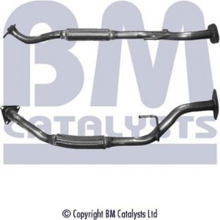 Auspuffanschluss Auspuffrohr vorne NISSAN ALMERA II 1.5-1.8 07.00-11.06 NISSAN ALMERA II (N16), Limousine, 04.2000 - BM Catalysts BM70456