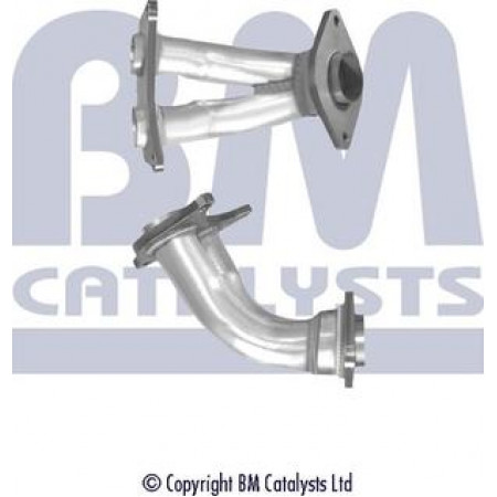 Collegamento di scarico Tubo di scarico Lunghezza anteriore.155mm adatto. TOYOTA AVENSIS 1.6 09.97-10.00 TOYOTA AVENSIS I (_T22_), Touring, 09.1997 - 02.2003 BM Catalizzatori BM70615