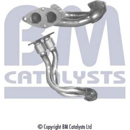 Auspuffanschluss Auspuffrohr vorne SEAT ALHAMBRA VW SHARAN 2.0 09.95-03.10 VW SHARAN (7M8, 7M9, 7M6), Van, 05.1995 - 03.2010 BM Katalysatoren BM70230