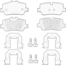 BMW 34 20 6 888 825 - Kit pastiglie freno, Freno a disco