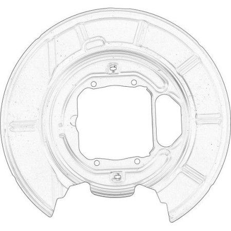 BMW 34 21 1 162 773 - Splash Panel, guard, brake disc