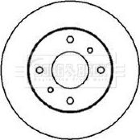 ABE C31056ABE - Brake Disc pentru NISSAN PRAIRIE PRO (1988–1998)