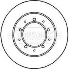 ABE C3I000ABE - Brake Disc pentru LAND ROVER 88/109 MK III Open Off-Road Vehicle (1971–1986)