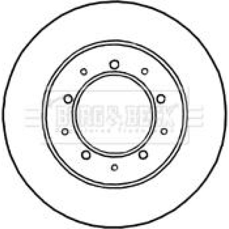 ABE C3I000ABE - Brake Disc pentru LAND ROVER 88/109 MK III Open Off-Road Vehicle (1971–1986)