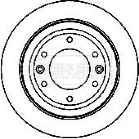 ABE C40517ABE - Brake Disc pentru HYUNDAI H-1 Travel (2007–prezent)
