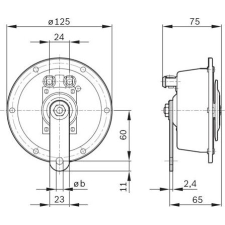 BOSCH 0 320 226 008 - Air Horn